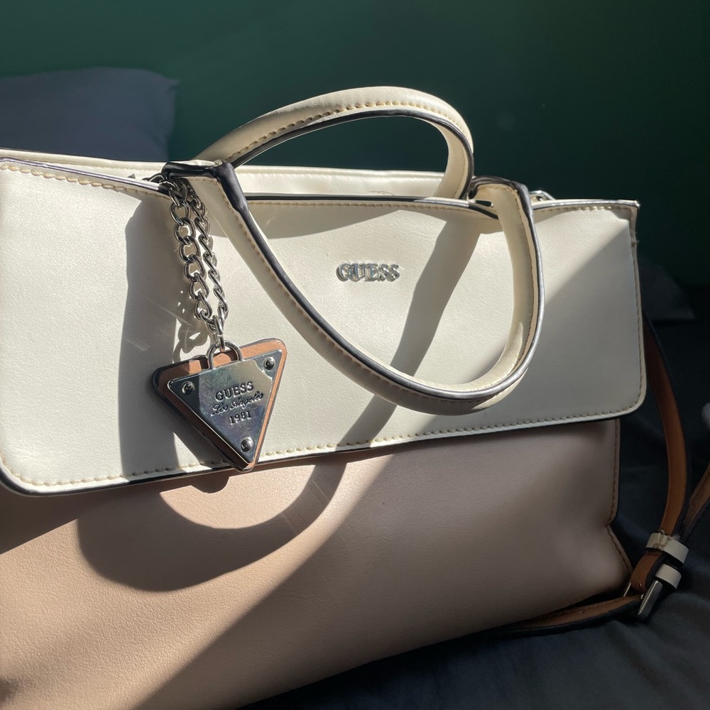 Guess crossbody tote purse